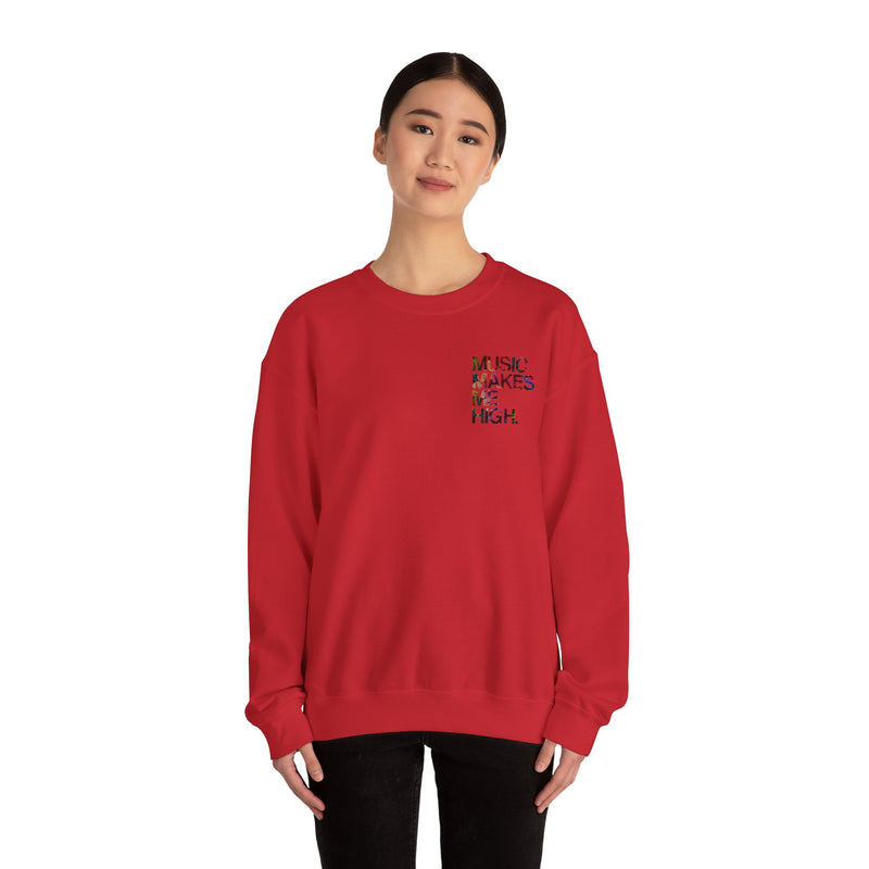 MMMH Unisex Sweatshirt: Red | Floral