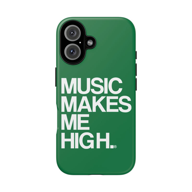 MMMH Classic Phone Case: Dark Green | White