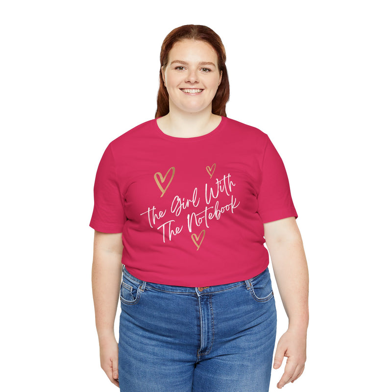 TGWTN Unisex T-Shirt: Brown/White | Pink