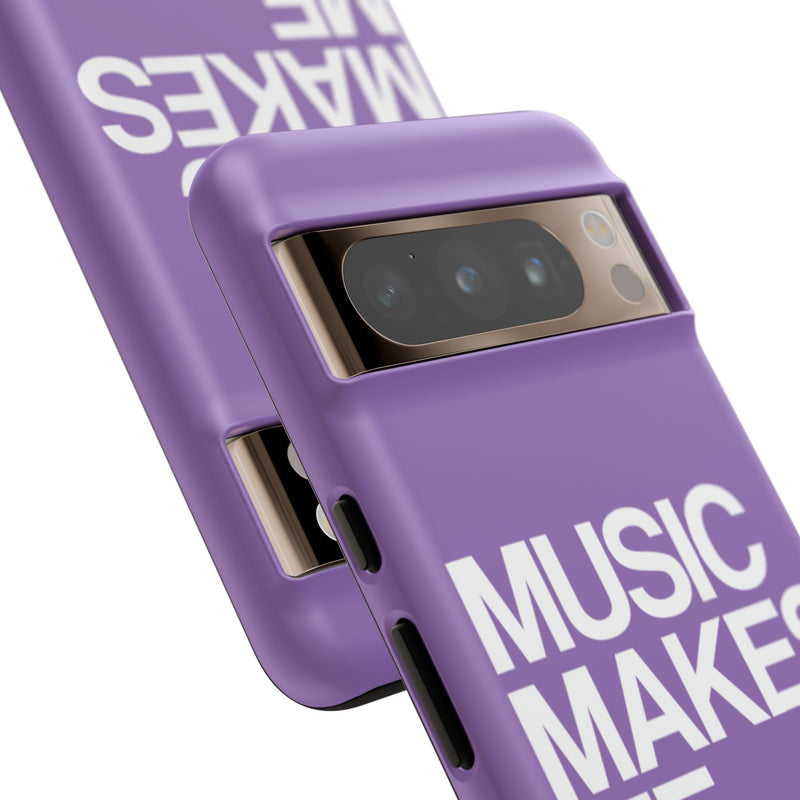 MMMH Classic Phone Case: Light Purple | White