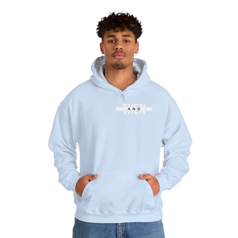 IJTT Unisex Hoodie: AT Strike White | Light Blue