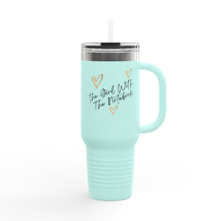 TGWTN Insulated Mug: Brown/Black | Teal