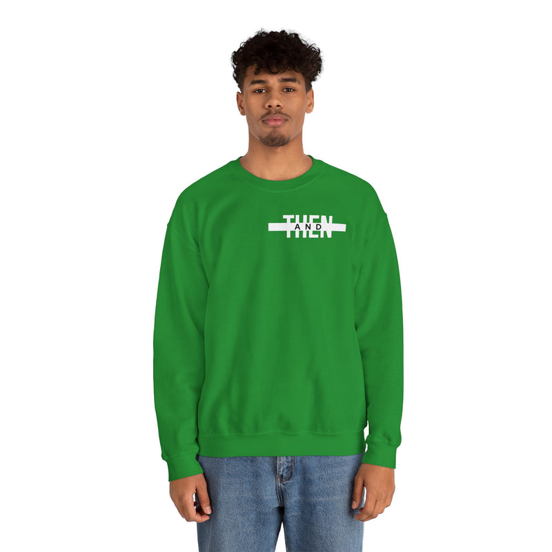 IJTT Unisex Sweatshirt: AT Strike White | Irish Green