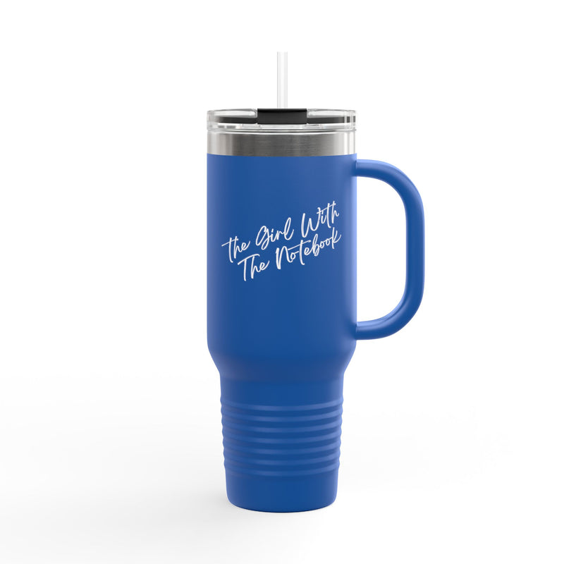 TGWTN Insulated Mug: White | Royal