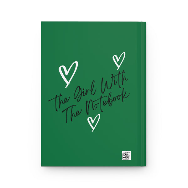 TGWTN Hardcover Journal: White/Black | Green