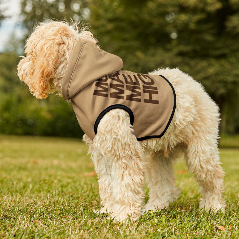 MMMH Pet Hoodie: Tan | Brown