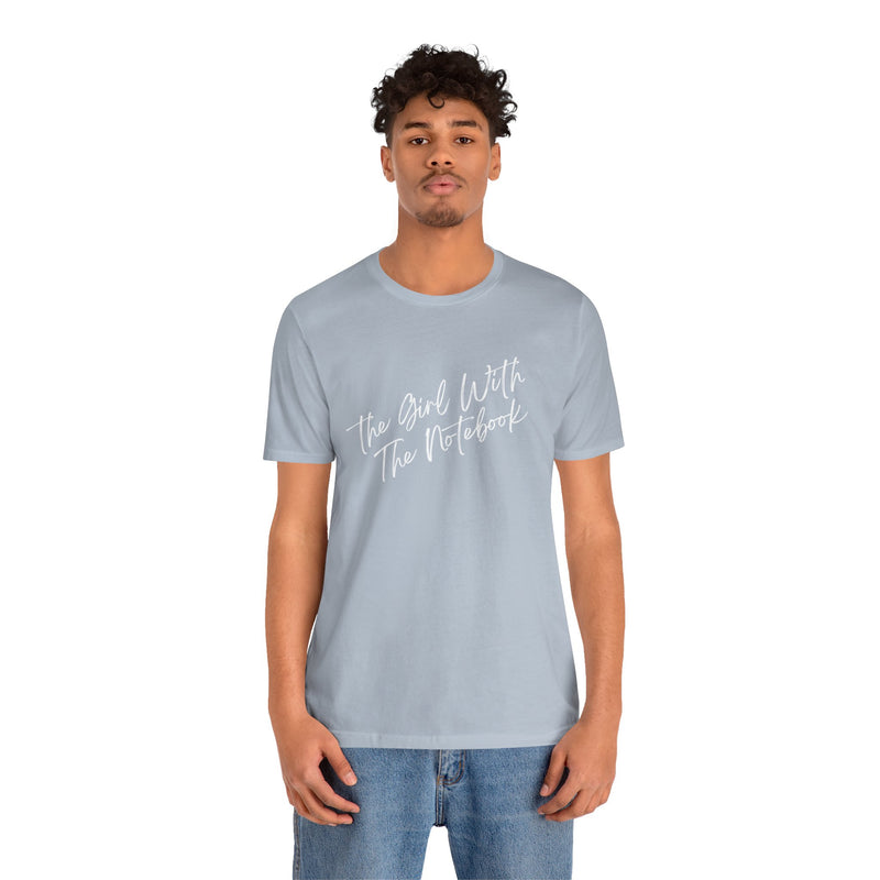 TGWTN Unisex T-Shirt: White | Light Blue