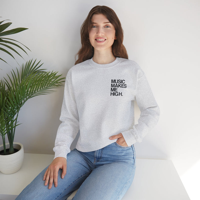 MMMH Unisex Sweatshirt: Ash | Black Lettering