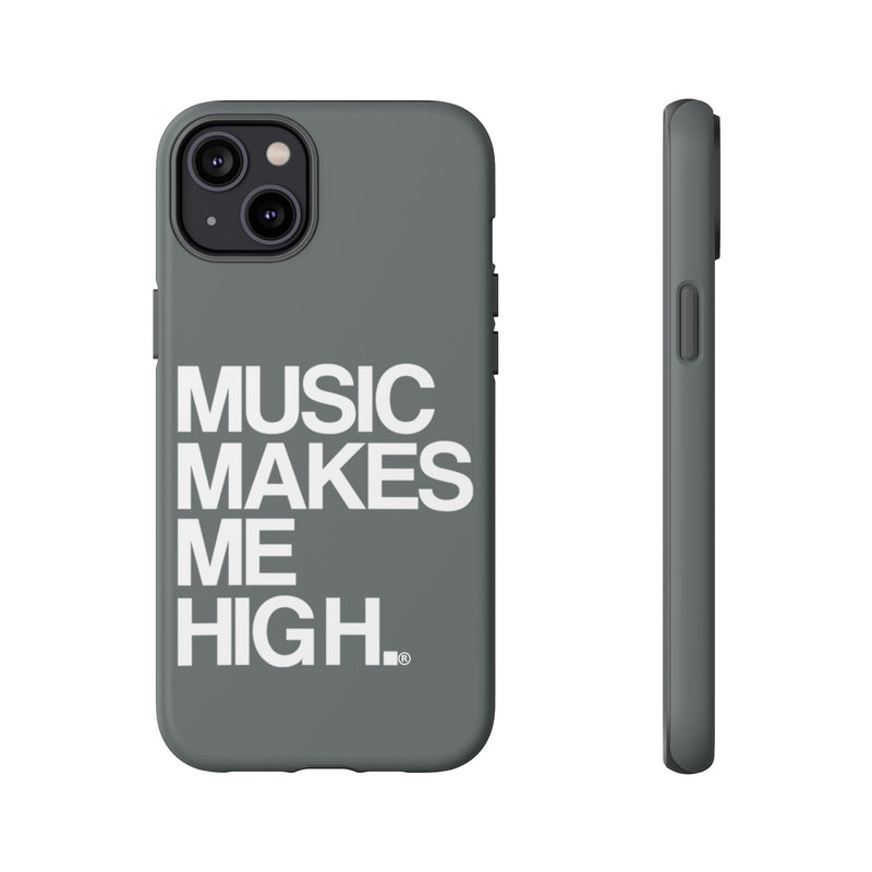 MMMH Classic Phone Case: Dark Grey | White