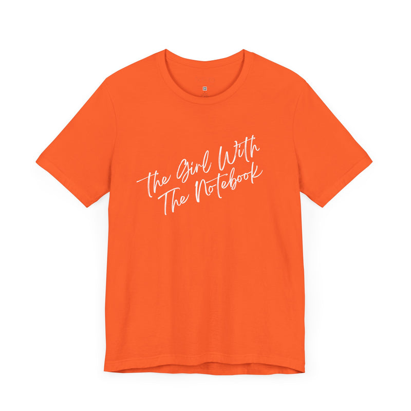 TGWTN Unisex T-Shirt: White | Orange