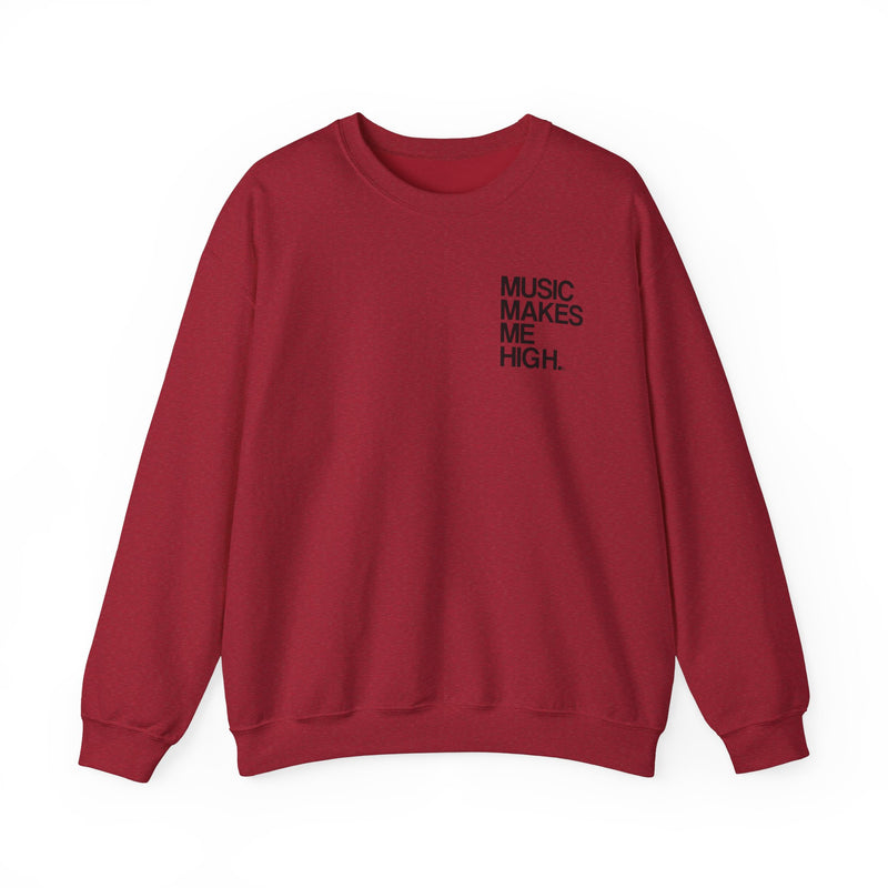 MMMH Unisex Sweatshirt: Antique Cherry Red  | Black Lettering