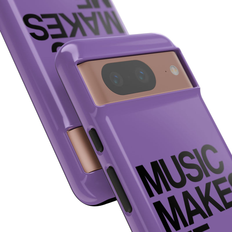 MMMH Classic Phone Case: Light Purple | Black