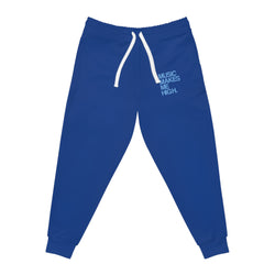 MMMH Unisex Joggers: Dark Blue | Light Blue