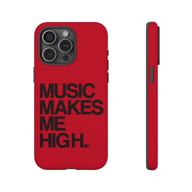 MMMH Classic Phone Case: Dark Red | Black