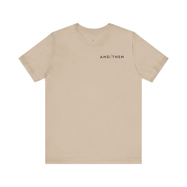 IJTT Unisex T-Shirt: AT Slash Black | Tan