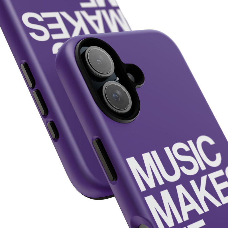 MMMH Classic Phone Case: Purple | White