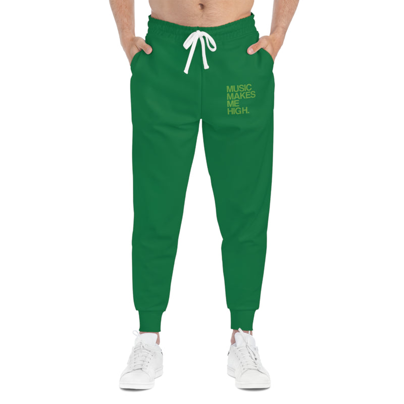 MMMH Unisex Joggers: Dark Green | Green