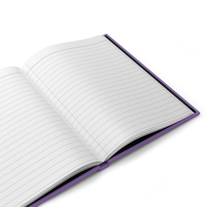 TGWTN Hardcover Journal: White | Light Purple