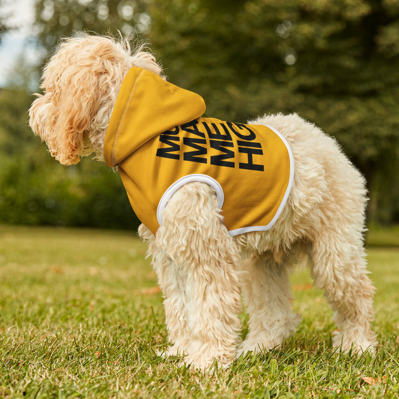 MMMH Pet Hoodie: Yellow | Black