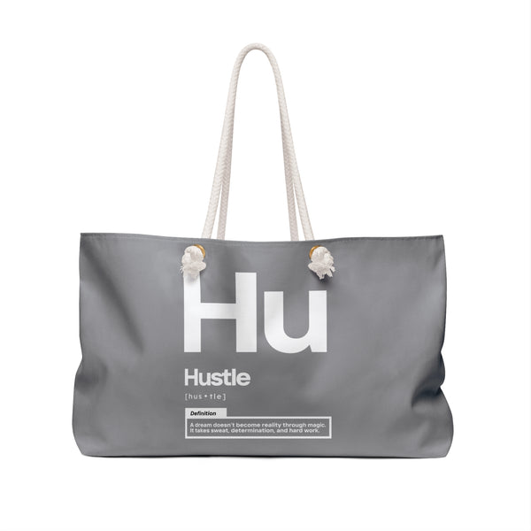 NOVL Weekender Bag (Rope Handle): Hustle White | Grey