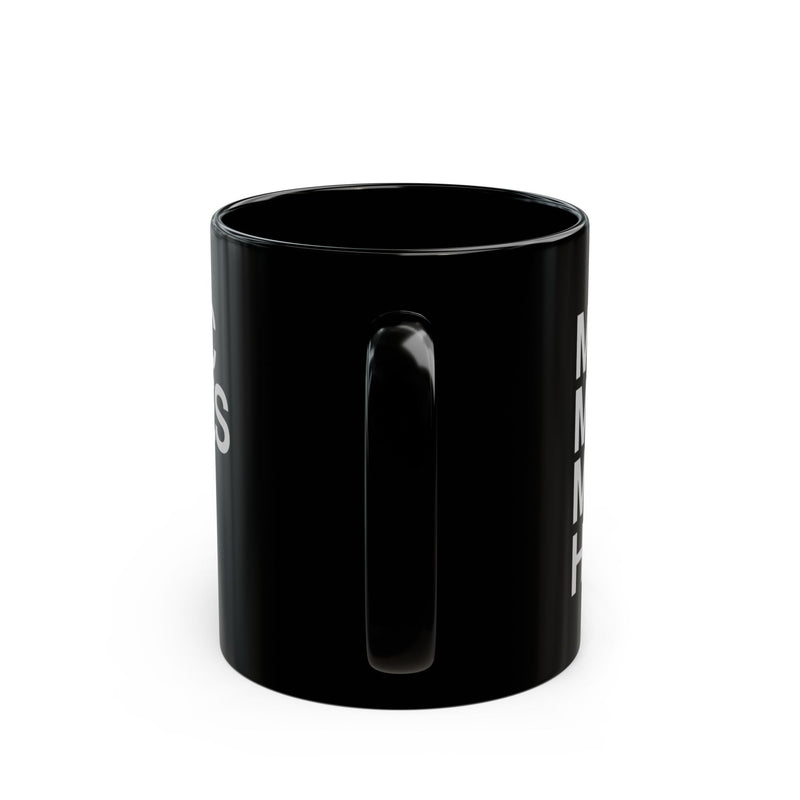 MMMH Black Mug: Sport Grey