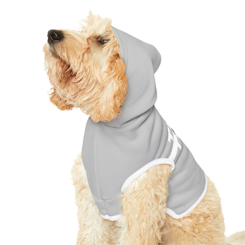 IJTT Pet Hoodie: AT Strike White | Grey