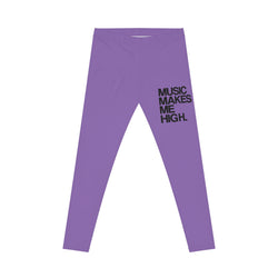 MMMH Leggings: Light Purple | Black