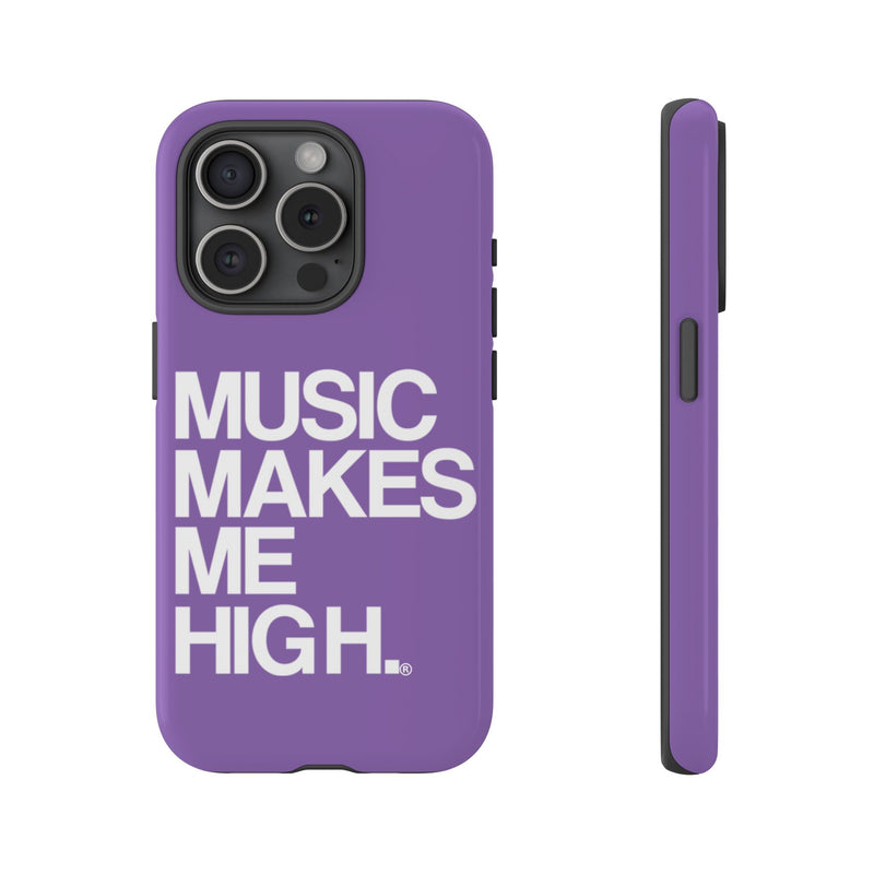 MMMH Classic Phone Case: Light Purple | White