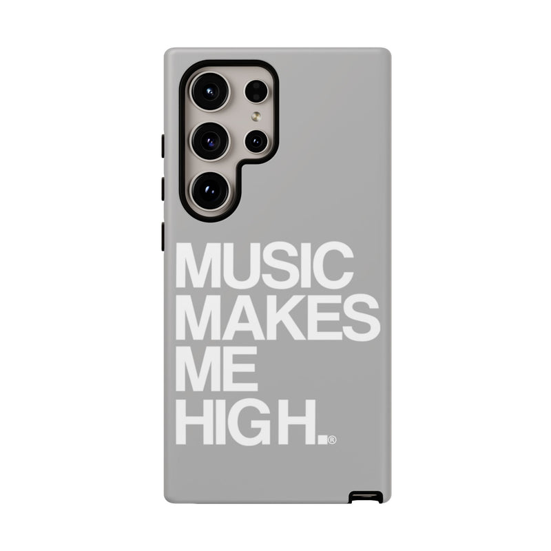 MMMH Classic Phone Case: Light Grey | White