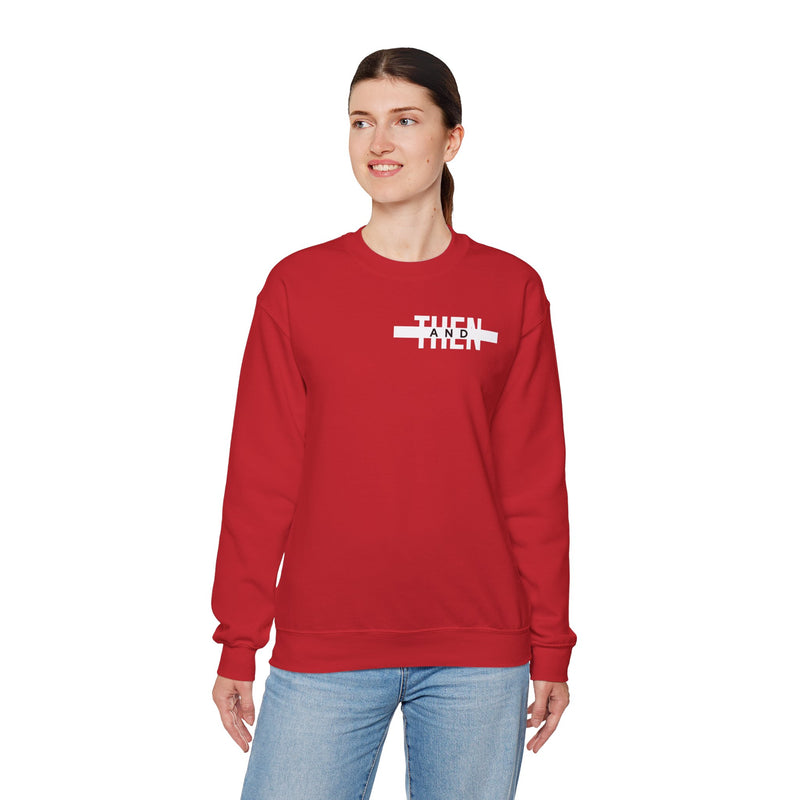 IJTT Unisex Sweatshirt: AT Strike White | Red