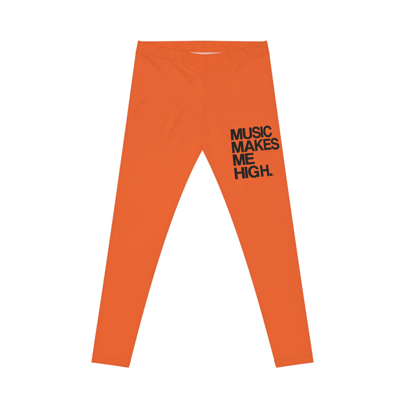 MMMH Leggings: Orange | Black