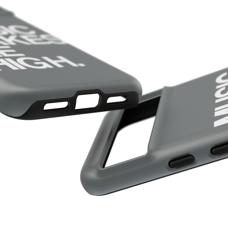 MMMH Phone Case: Dark Grey | White