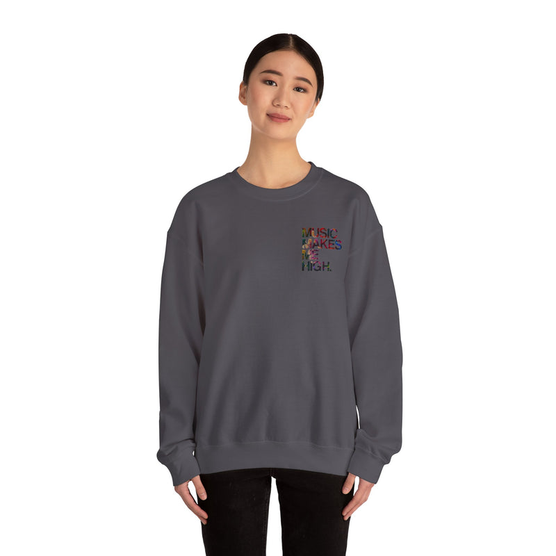 MMMH Unisex Sweatshirt: Charcoal | Floral