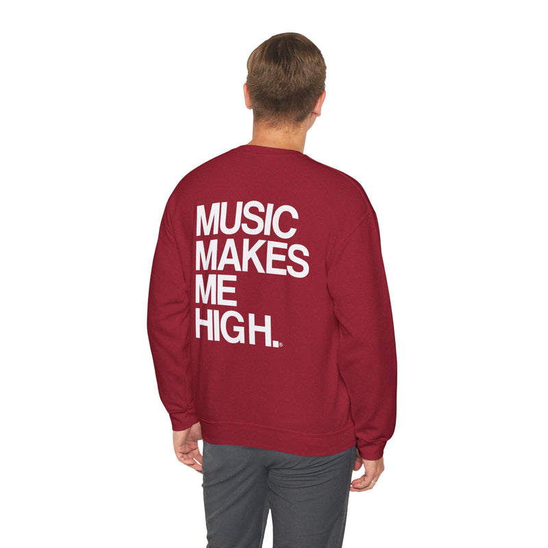 MMMH Unisex Sweatshirt: Antique Cherry Red | White Lettering