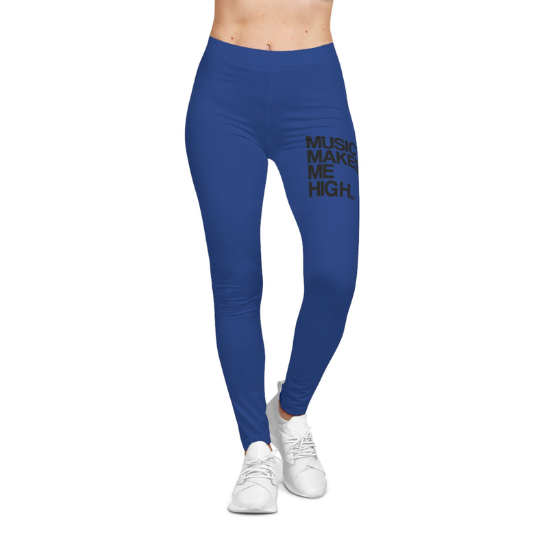 MMMH Leggings: Dark Blue | Black