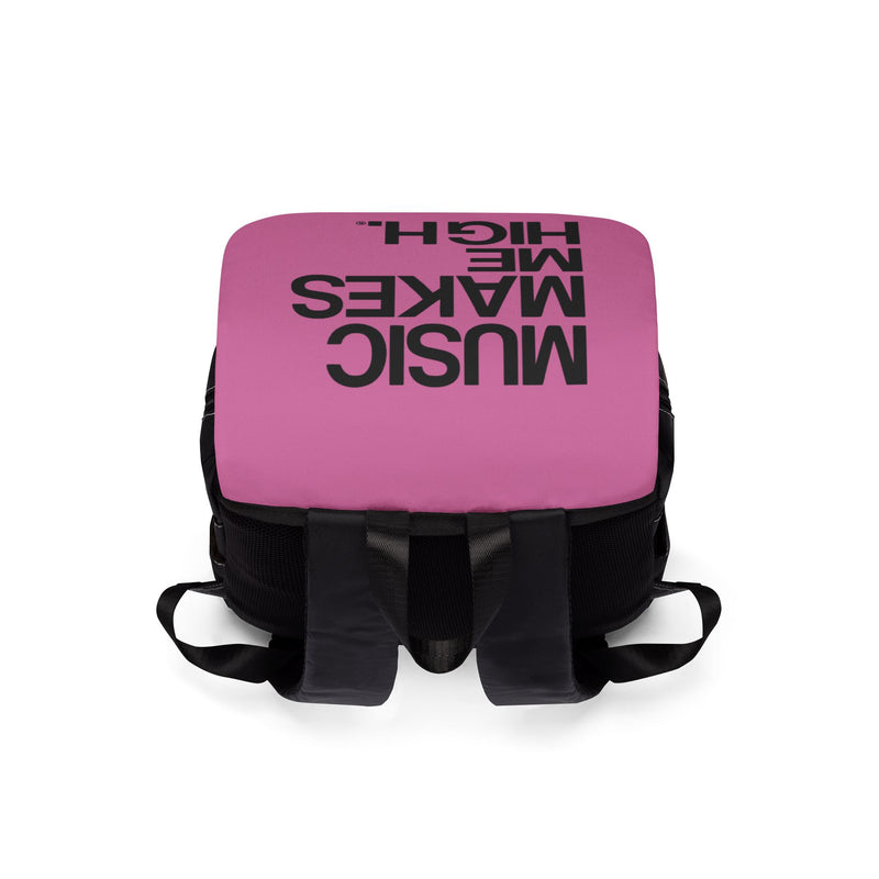 MMMH Backpack: Light Pink | Black Lettering