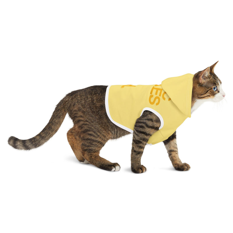 MMMH Pet Hoodie: Light Yellow | Yellow