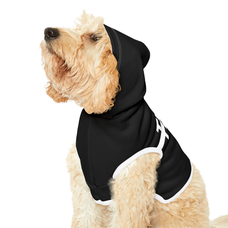 IJTT Pet Hoodie: AT Strike White | Black