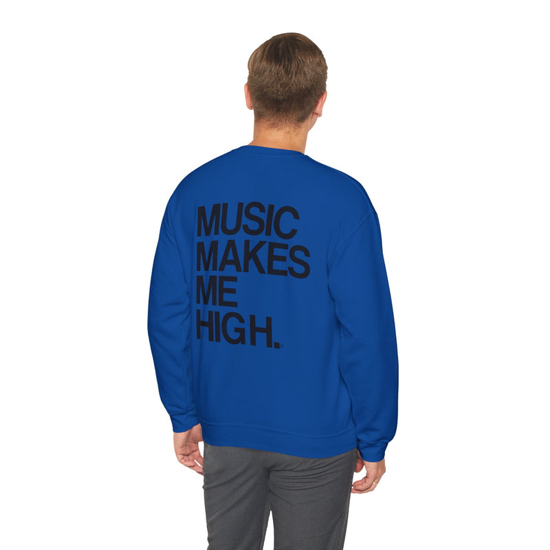 MMMH Unisex Sweatshirt: Royal | Black Lettering