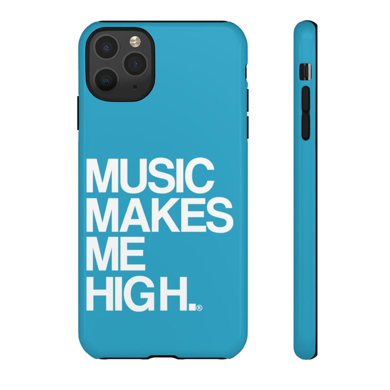 MMMH Classic Phone Case: Turquoise | White