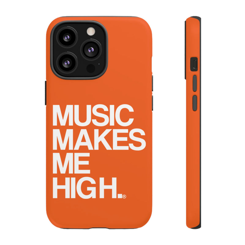 MMMH Classic Phone Case: Orange | White