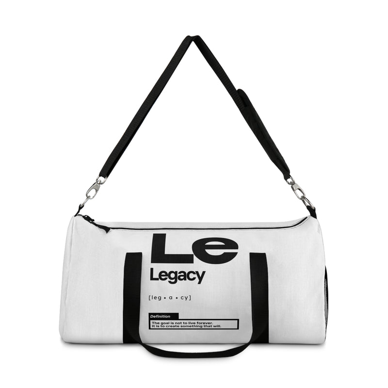 NOVL Duffel Bag: Legacy White | Black