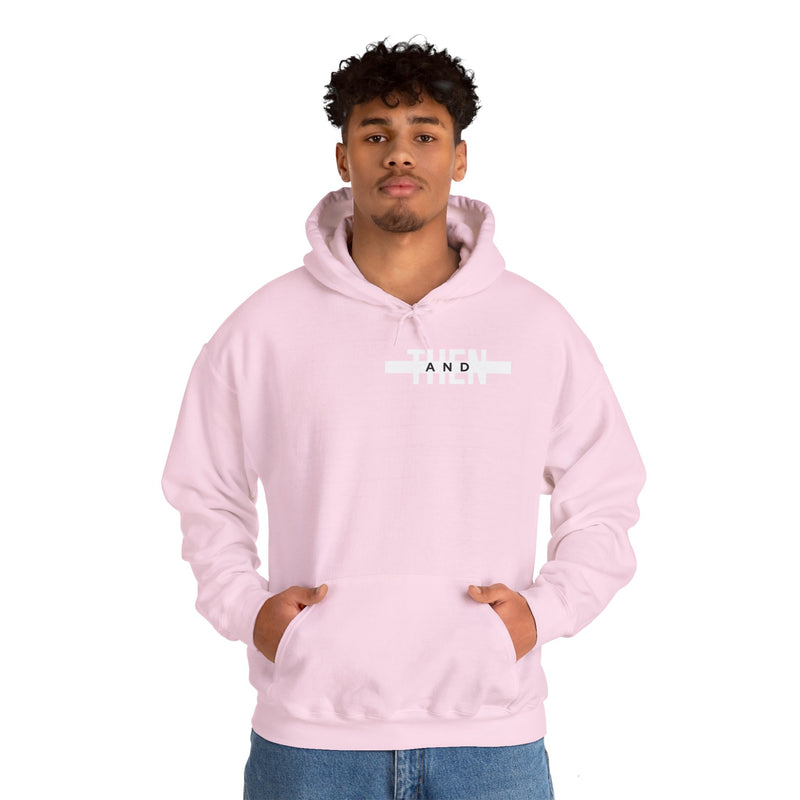 IJTT Unisex Hoodie: AT Strike White | Light Pink