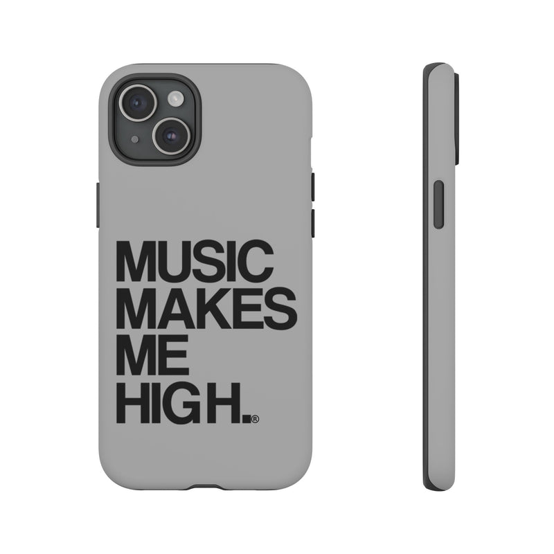 MMMH Classic Phone Case: Light Grey | Black