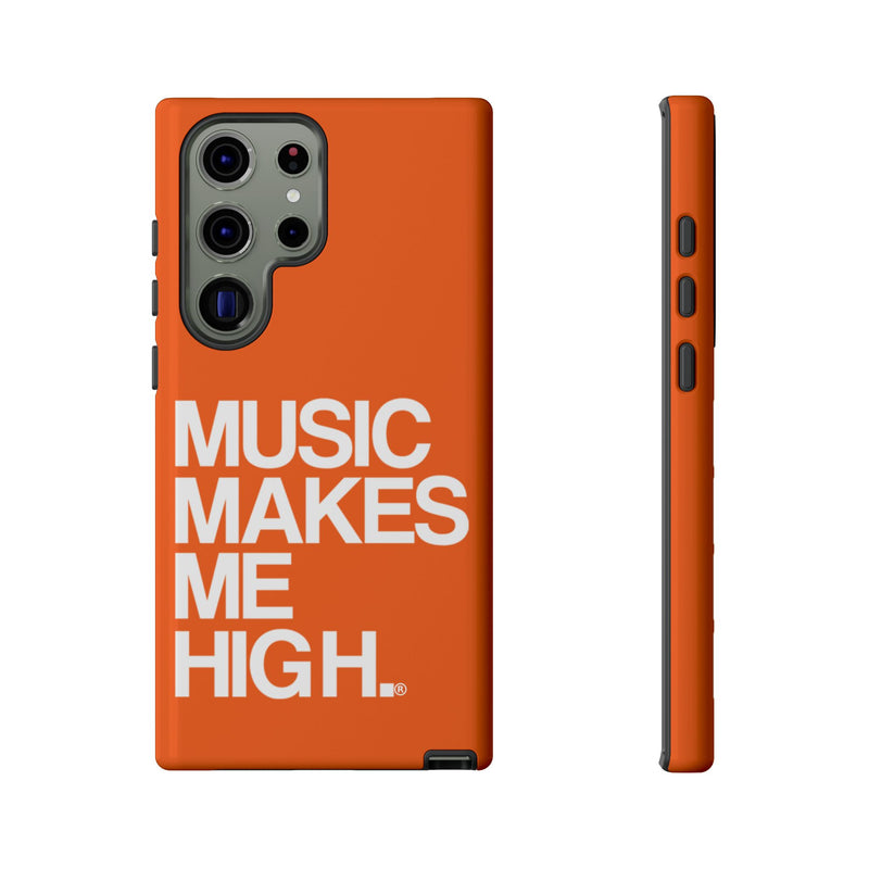 MMMH Classic Phone Case: Orange | White