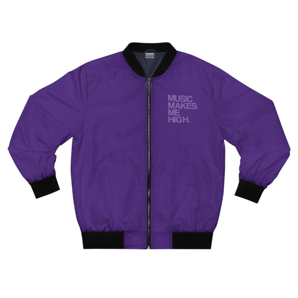 MMMH Unisex Bomber Jacket: Purple | Light Purple