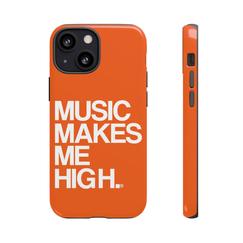 MMMH Classic Phone Case: Orange | White