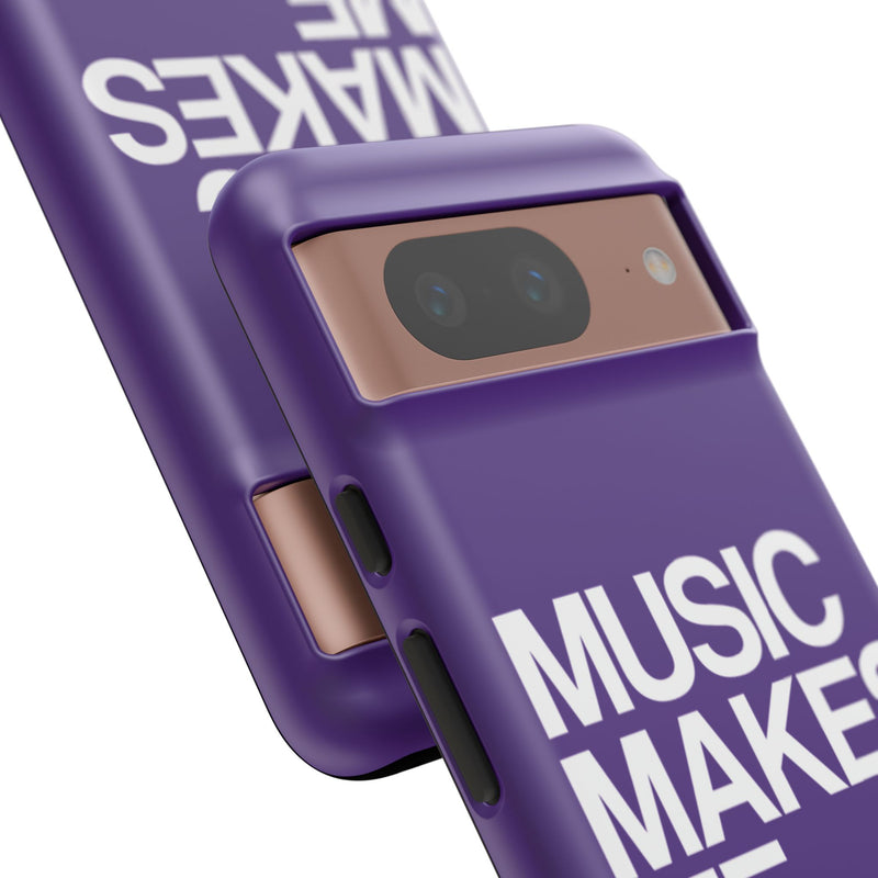 MMMH Classic Phone Case: Purple | White