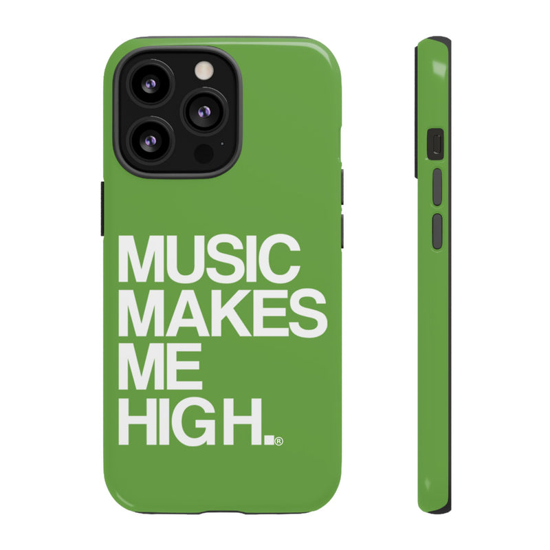 MMMH Classic Phone Case: Green | White