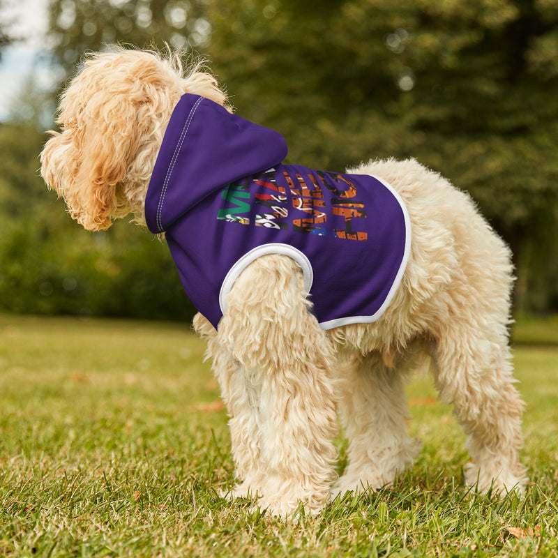 MMMH Pet Hoodie: Purple | Graffiti